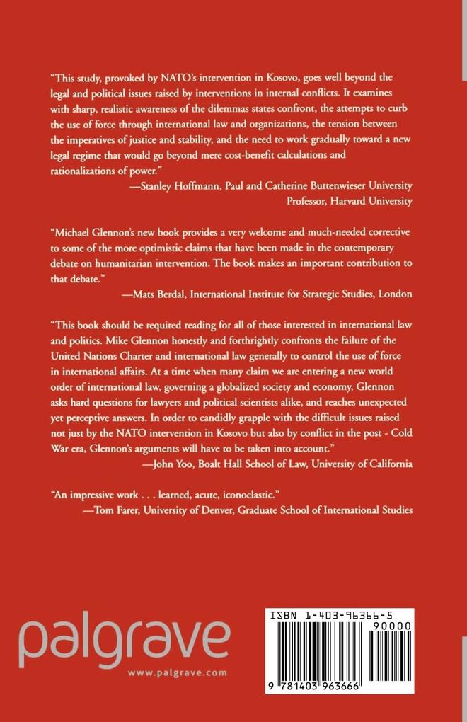 Weitere Ansicht: Limits of Law, Prerogatives of Power | M. Glennon