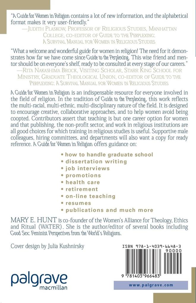 Weitere Ansicht: A Guide for Women in Religion | M. Hunt