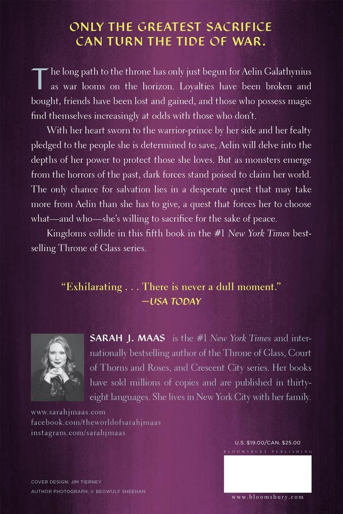 Weitere Ansicht: Empire of Storms | Sarah J Maas