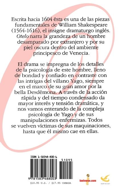 Weitere Ansicht: Otelo | William Shakespeare
