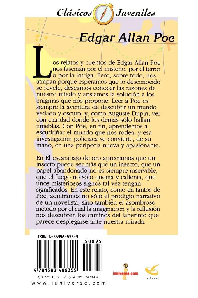 Weitere Ansicht: El Escarabajo de Oro | Edgar Allan Poe