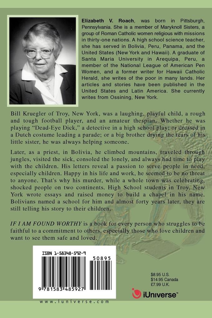 Weitere Ansicht: If I Am Found Worthy | Elizabeth V. Roach