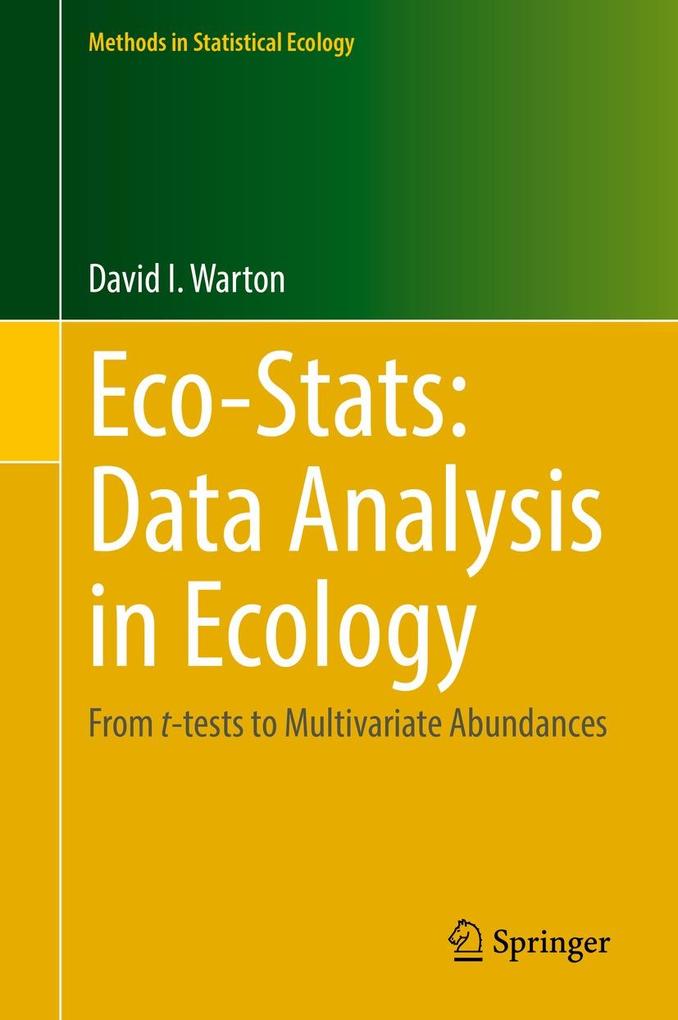 Produktbild: Eco-Stats: Data Analysis in Ecology | David I Warton
