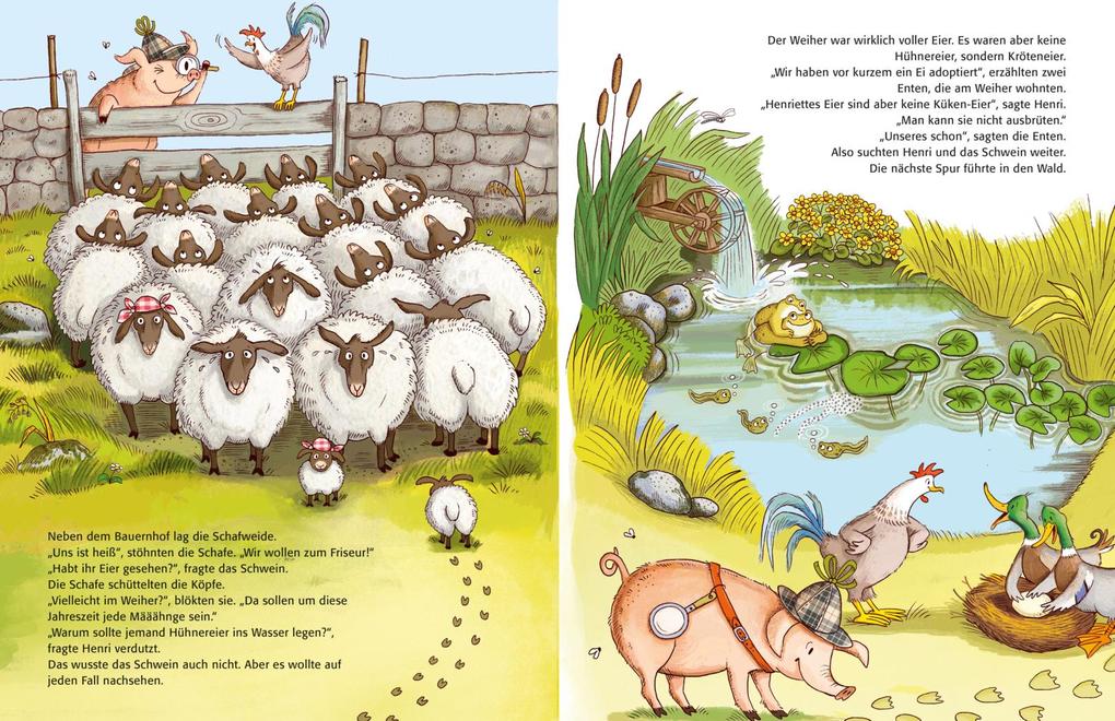 Weitere Ansicht: Henri und Henriette 4: Die Eier sind weg! | Cee Neudert