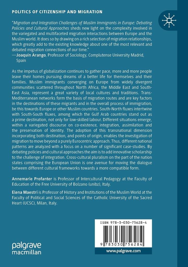 Weitere Ansicht: Migration and Integration Challenges of Muslim Immigrants in Europe