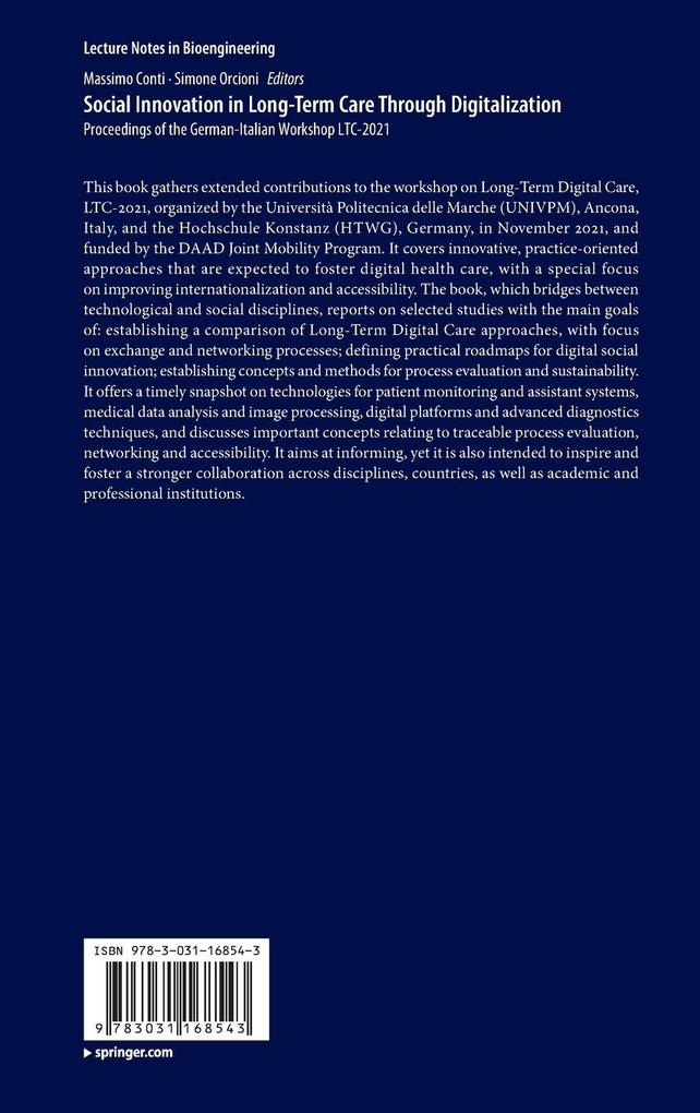 Weitere Ansicht: Social Innovation in Long-Term Care Through Digitalization