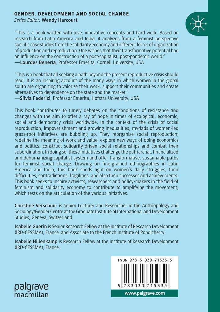 Weitere Ansicht: Social Reproduction, Solidarity Economy, Feminisms and Democracy