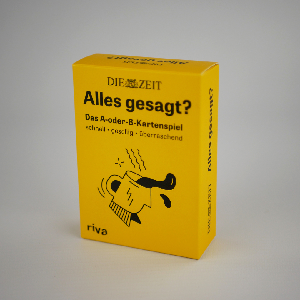 Weitere Ansicht: DIE ZEIT »Alles gesagt?«