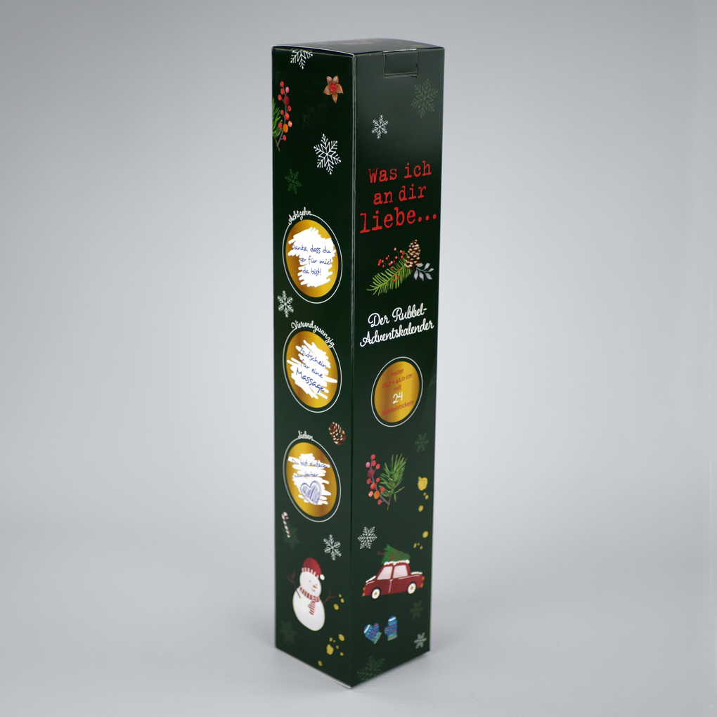 Weitere Ansicht: Was ich an dir liebe - Der Rubbel-Adventskalender