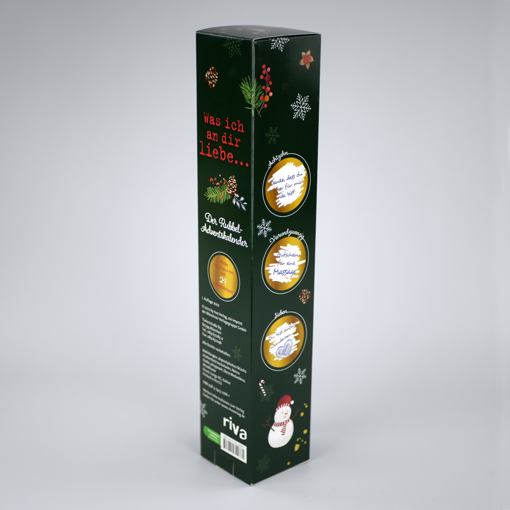 Weitere Ansicht: Was ich an dir liebe - Der Rubbel-Adventskalender