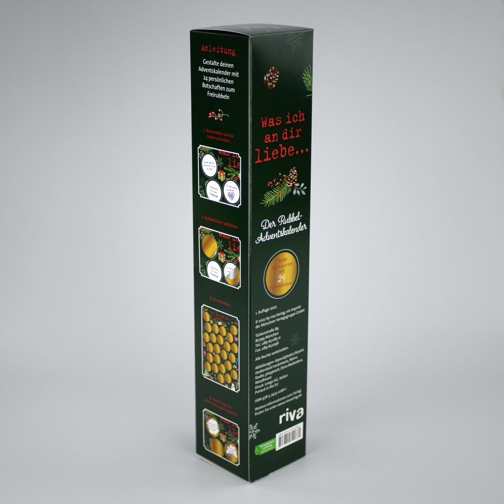 Weitere Ansicht: Was ich an dir liebe - Der Rubbel-Adventskalender