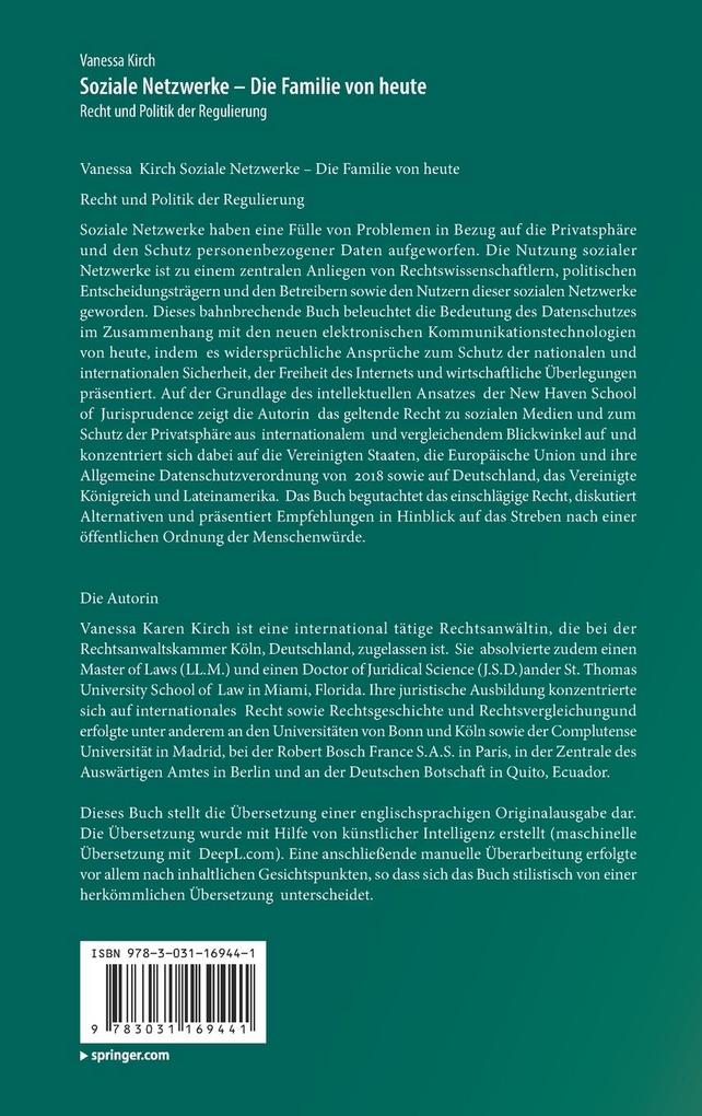 Weitere Ansicht: Soziale Netzwerke - Die Familie von heute | Vanessa Kirch