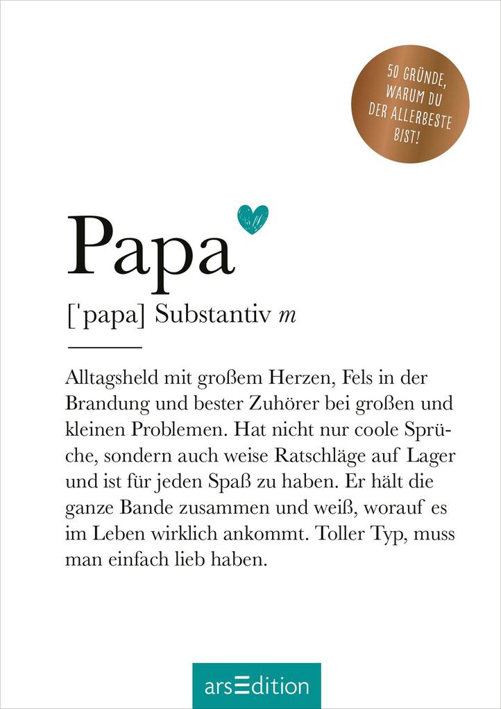 Weitere Ansicht: Papa (Substantiv, m)