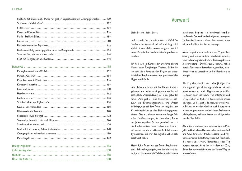 Weitere Ansicht: Insulinresistenz natürlich behandeln - Das Kochbuch | Alicja Kurzius