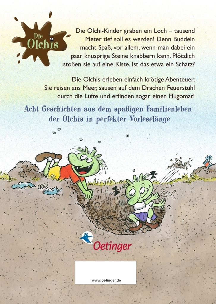 Weitere Ansicht: Die Olchis finden einen Schatz und andere krötige Abenteuer | Erhard Dietl
