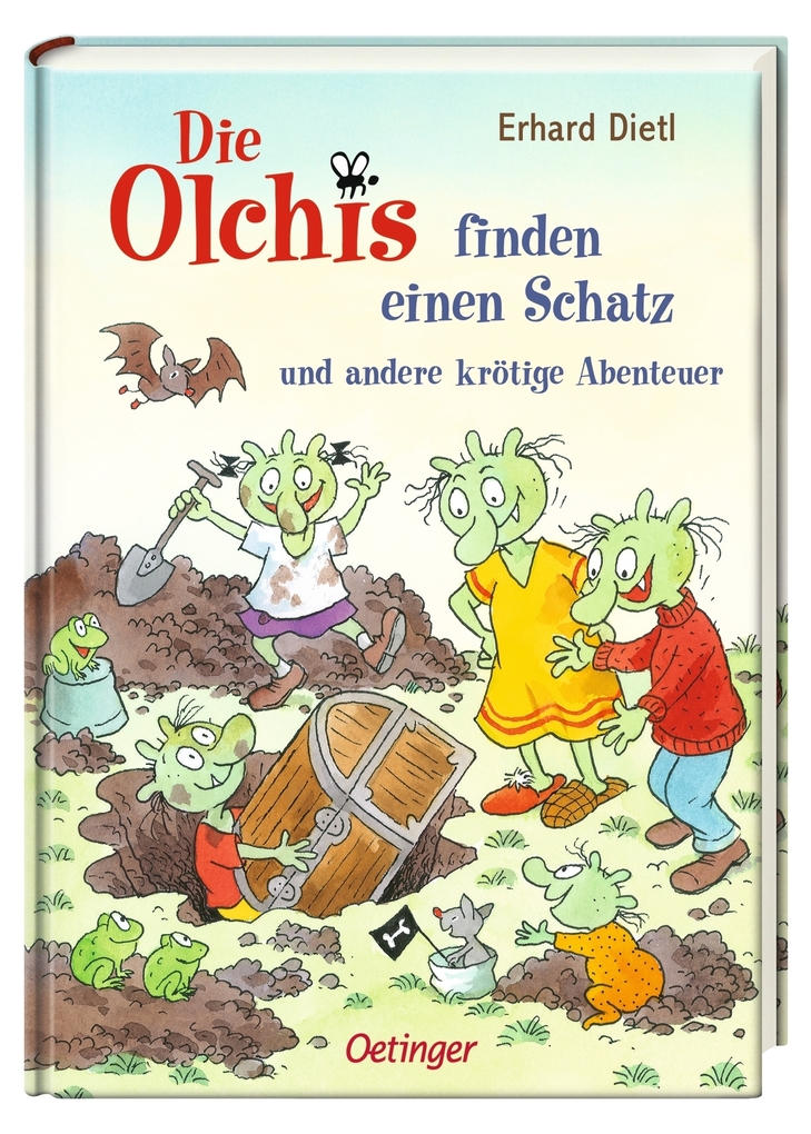 Weitere Ansicht: Die Olchis finden einen Schatz und andere krötige Abenteuer | Erhard Dietl