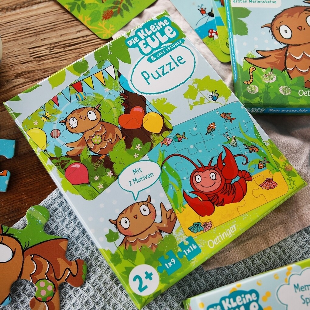 Weitere Ansicht: Die kleine Eule. Puzzle | Susanne Weber