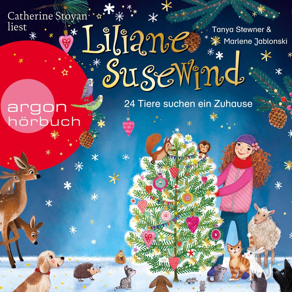 Produktbild: 24 Tiere suchen ein Zuhause. Das Adventskalender-Hörbuch | Tanya Stewner, Marlene Jablonski