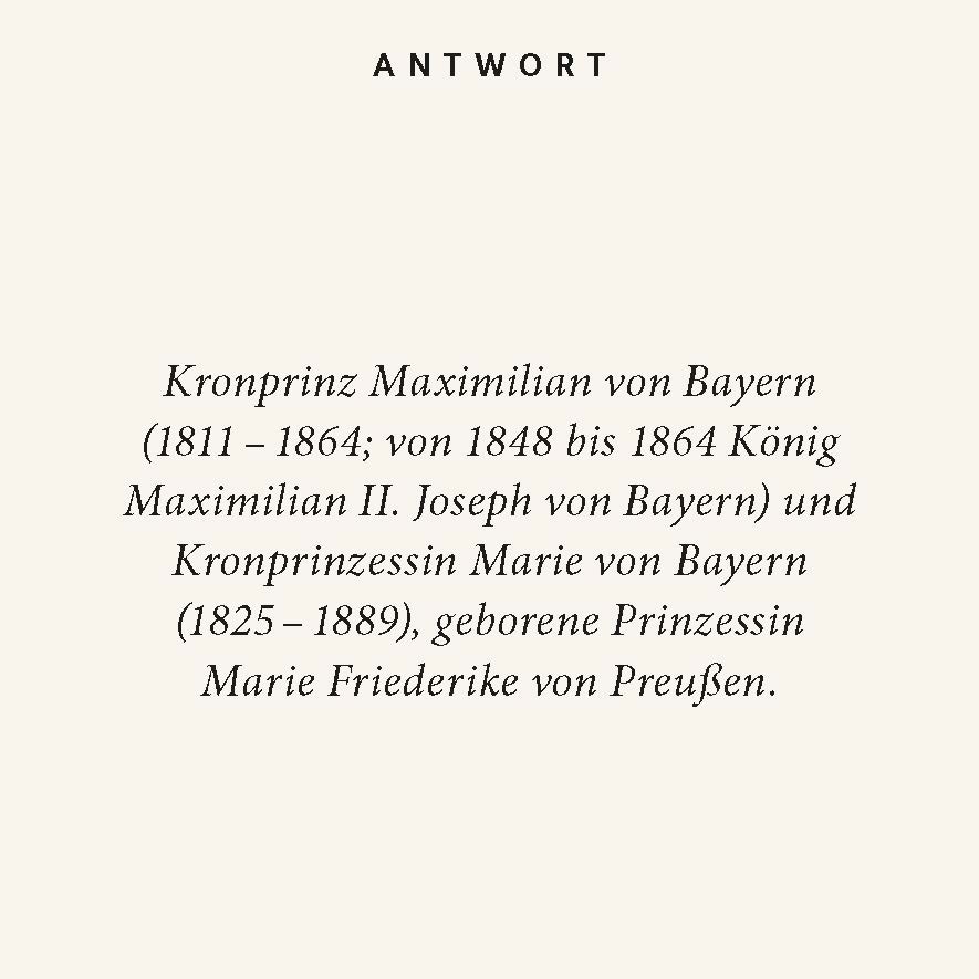 Weitere Ansicht: Ludwig II.-Quiz | Rupp Doinet