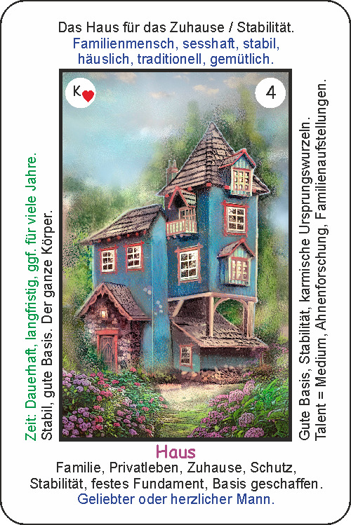 Weitere Ansicht: Angelinas 40 mystische Beginner - Lenormandkarten | Angelina Schulze