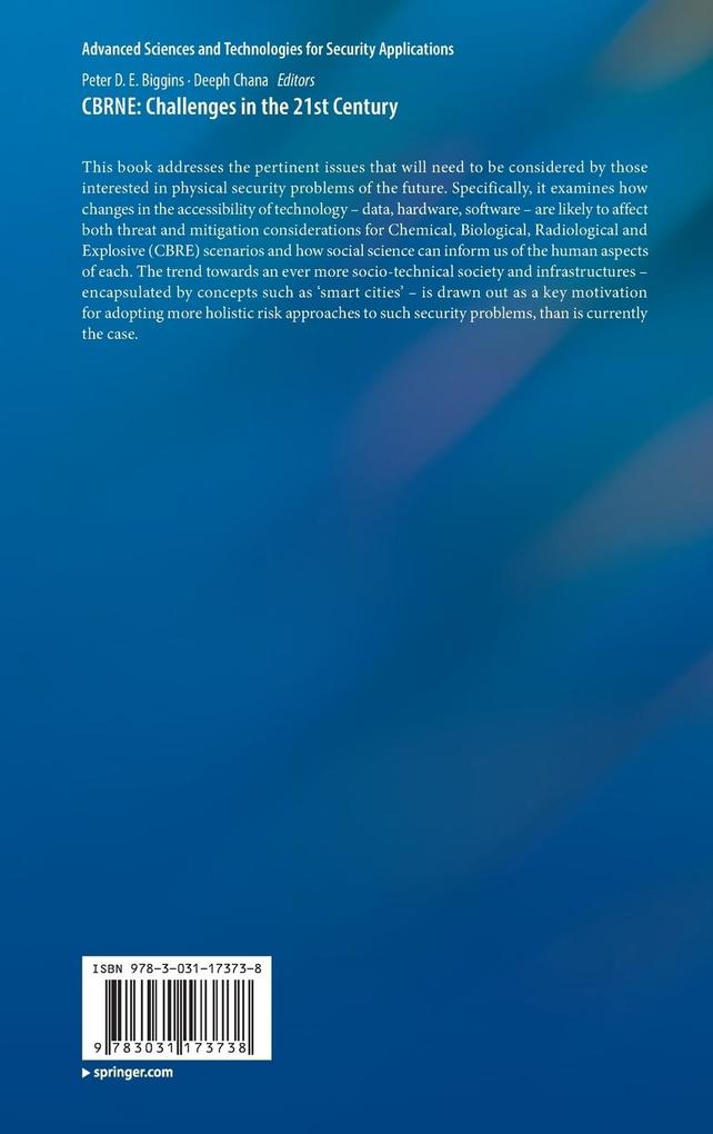 Weitere Ansicht: CBRNE: Challenges in the 21st Century