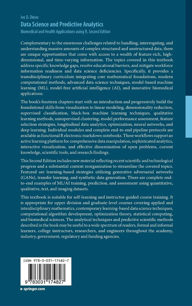 Weitere Ansicht: Data Science and Predictive Analytics | Ivo D. Dinov