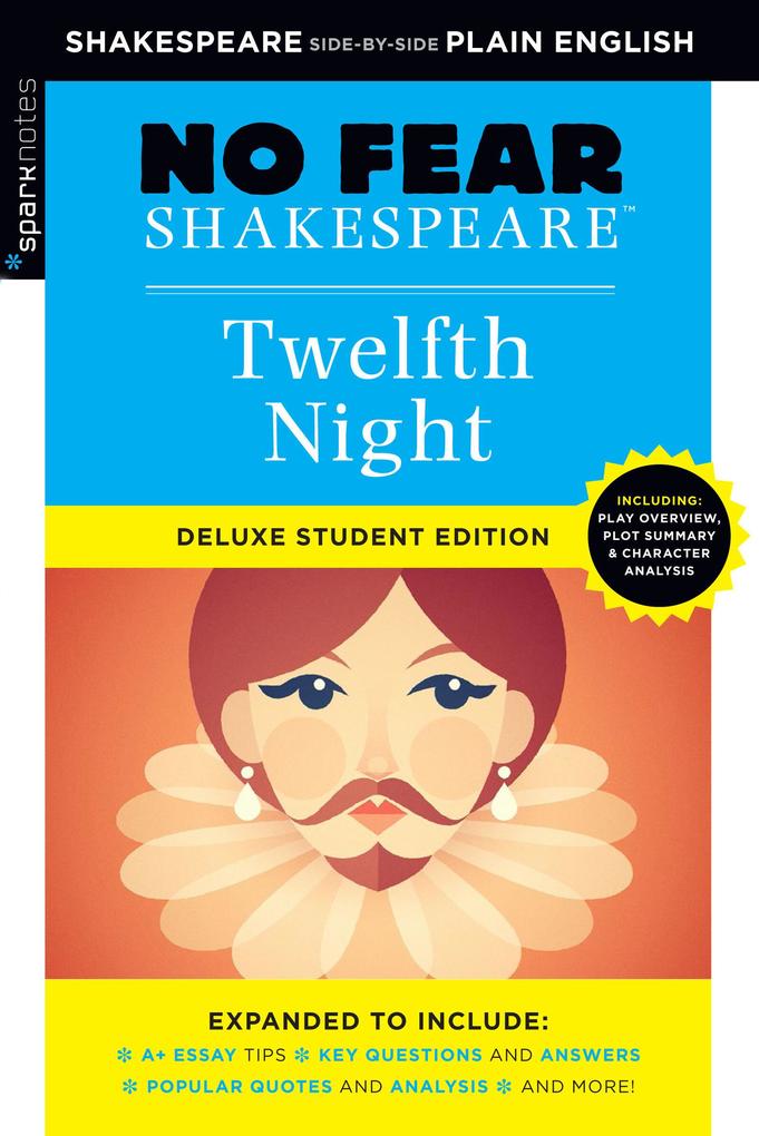 Produktbild: Twelfth Night | Sparknotes, William Shakespeare