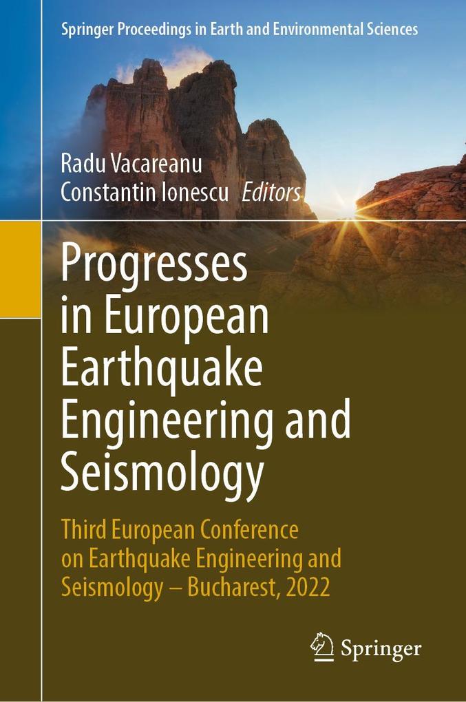 Produktbild: Progresses in European Earthquake Engineering and Seismology