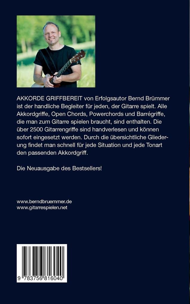 Weitere Ansicht: Akkorde griffbereit | Bernd Brümmer