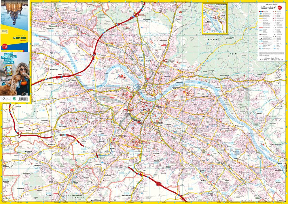 Weitere Ansicht: Falk Cityplan Dresden 1:20.000