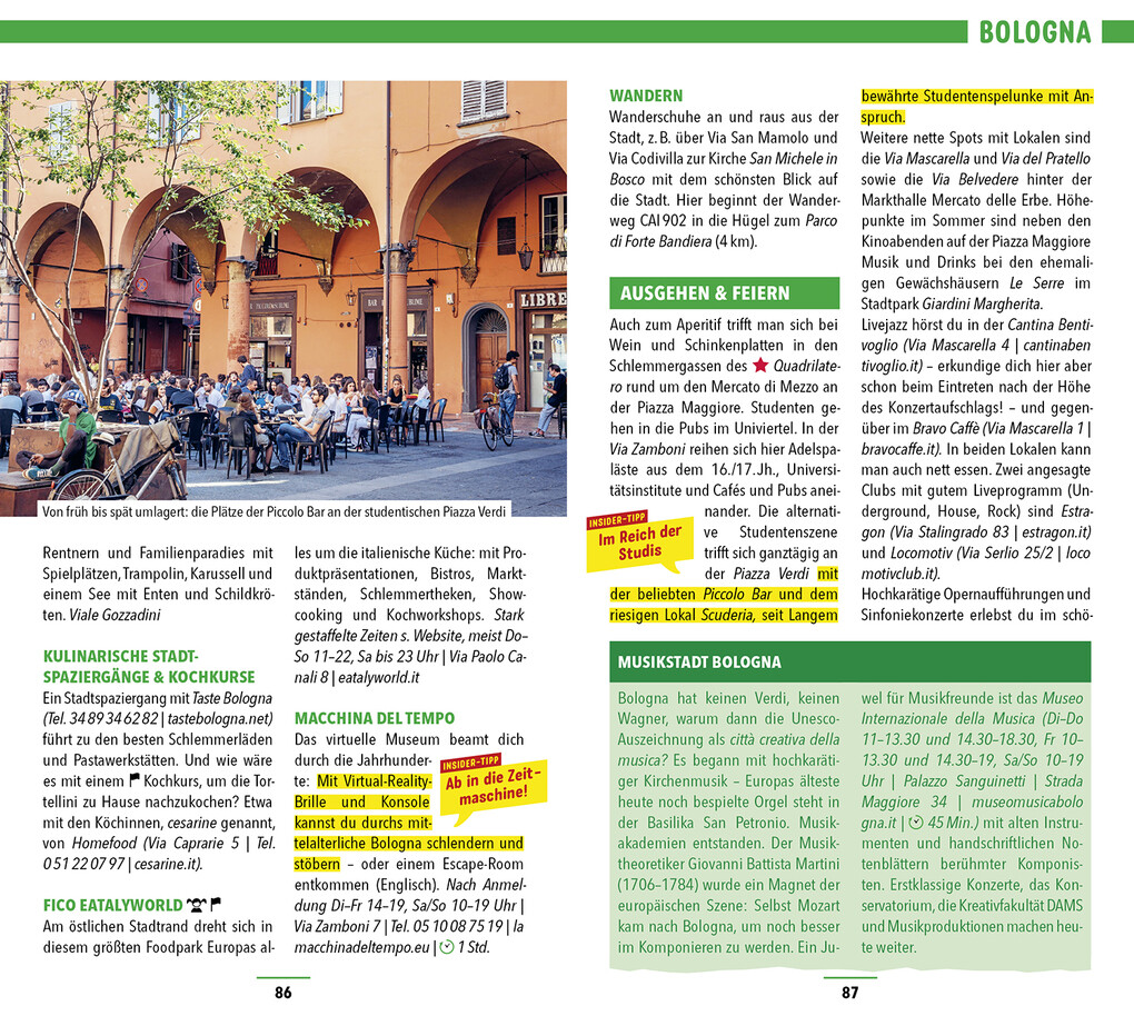 Weitere Ansicht: MARCO POLO Reiseführer Emilia-Romagna, Bologna, Parma, Ravenna | Bettina Dürr, Sabine Oberpriller