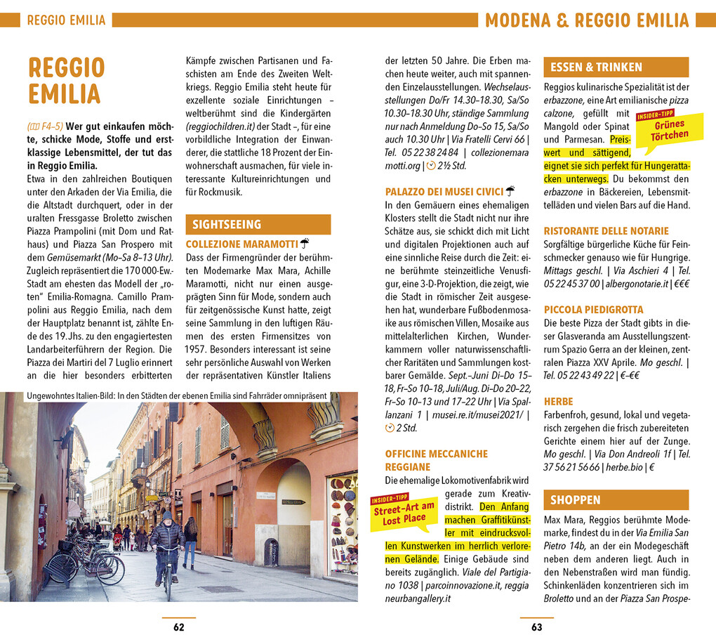 Weitere Ansicht: MARCO POLO Reiseführer Emilia-Romagna, Bologna, Parma, Ravenna | Bettina Dürr, Sabine Oberpriller
