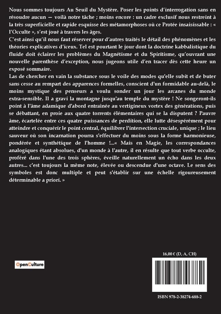 Weitere Ansicht: Au seuil du mystère | Stanislas De Guaita