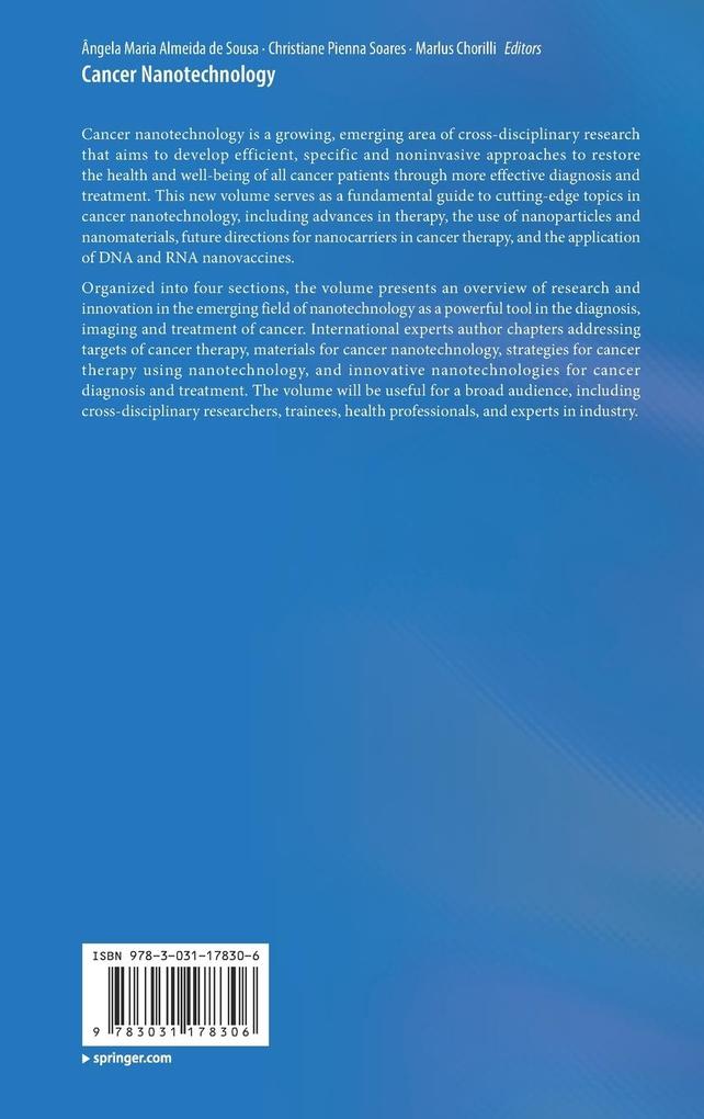 Weitere Ansicht: Cancer Nanotechnology