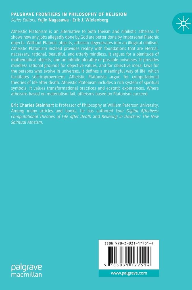 Weitere Ansicht: Atheistic Platonism | Eric Charles Steinhart