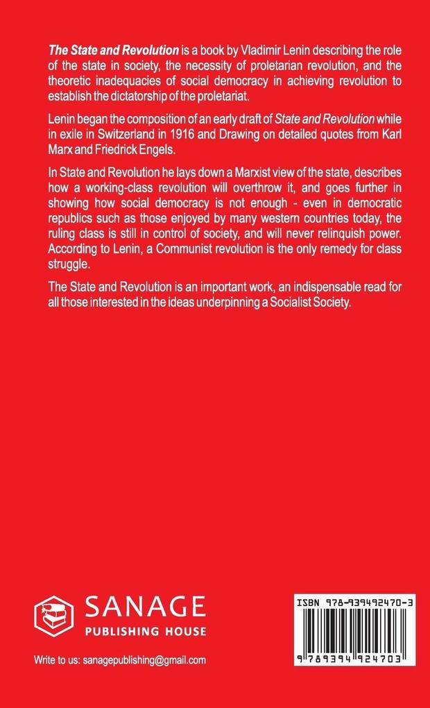 Weitere Ansicht: The State and Revolution | Vladimir Ilyich Lenin