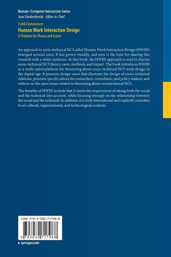Weitere Ansicht: Human Work Interaction Design | Torkil Clemmensen