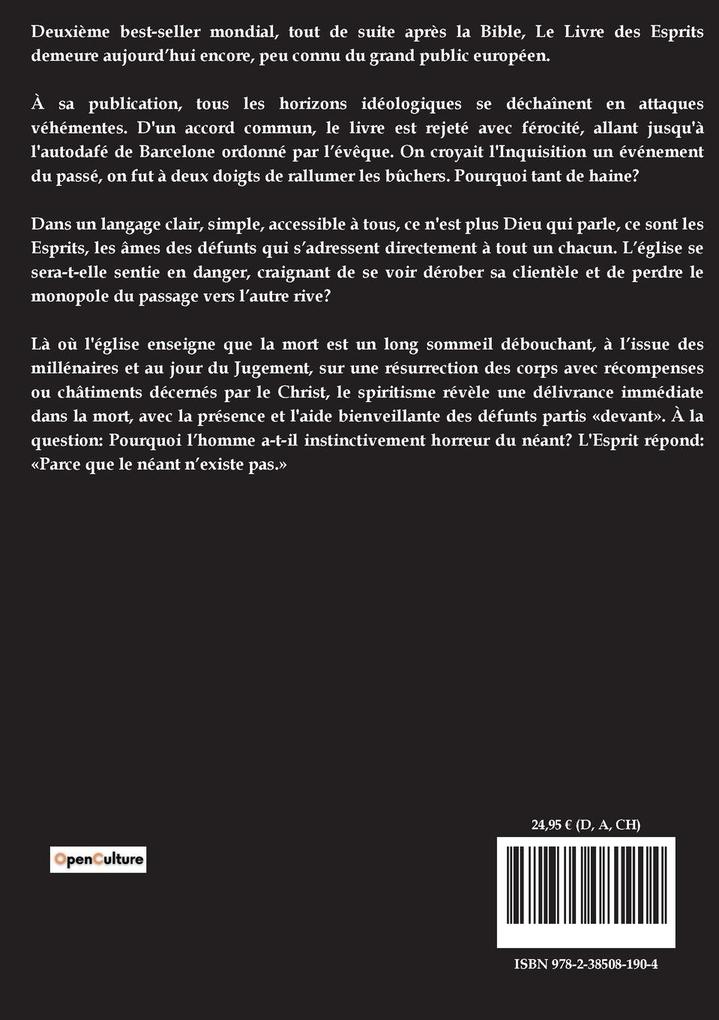 Weitere Ansicht: Le livre des esprits | Allan Kardec