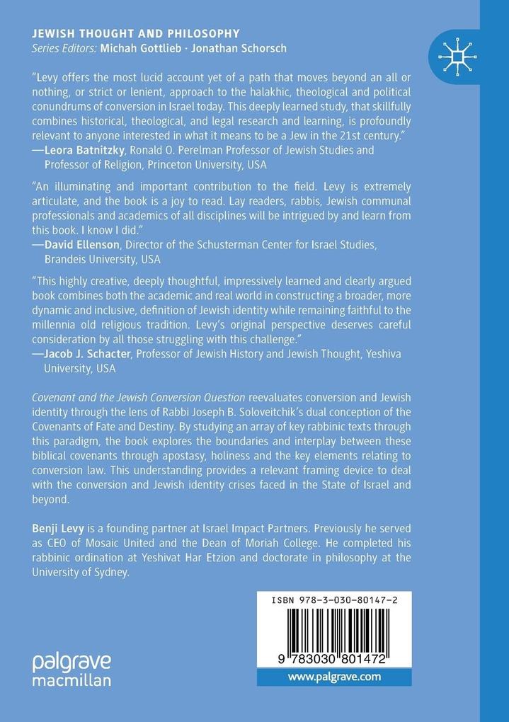 Weitere Ansicht: Covenant and the Jewish Conversion Question | Benji Levy