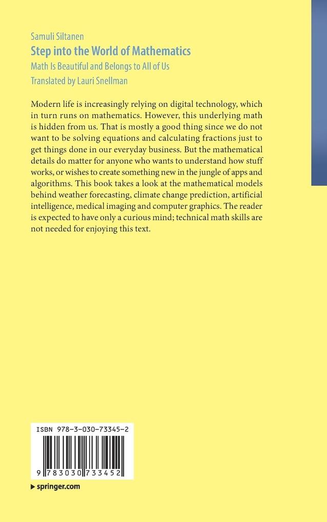 Weitere Ansicht: Step into the World of Mathematics | Samuli Siltanen