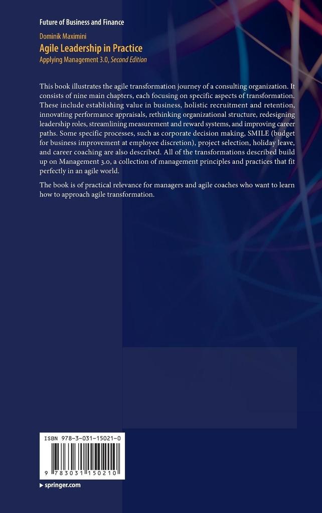 Weitere Ansicht: Agile Leadership in Practice | Dominik Maximini