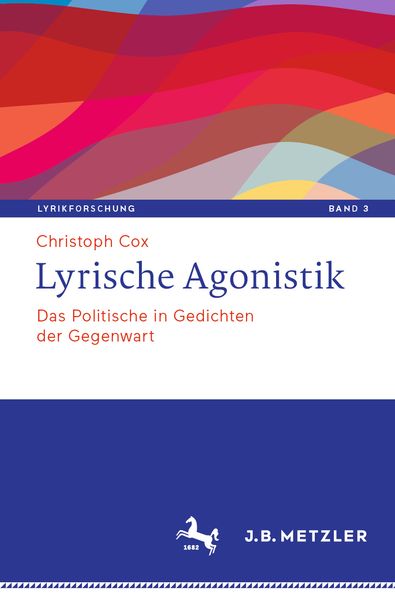 Produktbild: Lyrische Agonistik | Christoph Cox