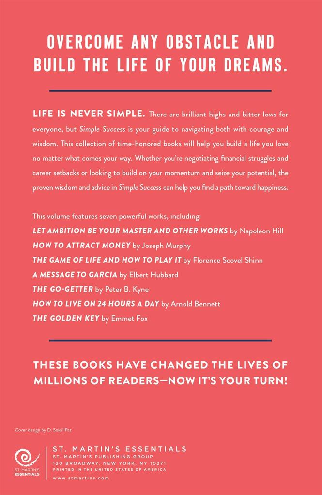 Weitere Ansicht: Simple Success | Arnold Bennett