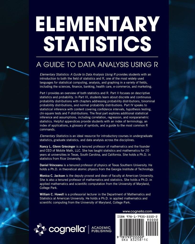 Weitere Ansicht: Elementary Statistics | Nancy Glenn Griesinger, Monica C. Jackson, Daniel Vrinceanu