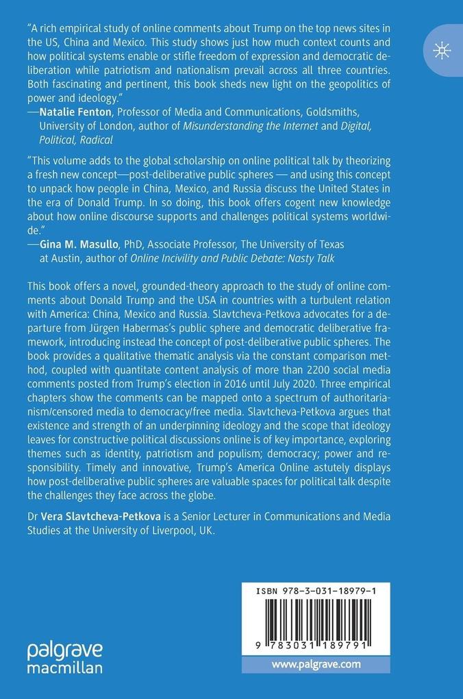 Weitere Ansicht: Discussing Trump's America Online | Vera Slavtcheva-Petkova
