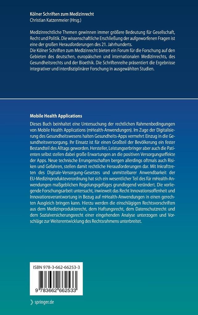 Weitere Ansicht: Mobile Health Applications | Lukas Reitebuch