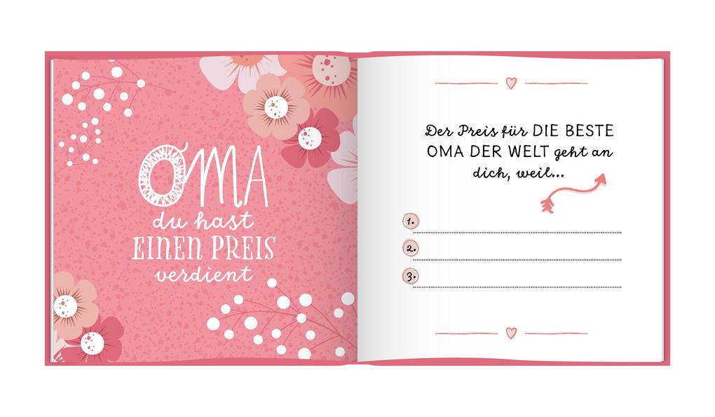 Weitere Ansicht: Das Erinnerungsbuch für die beste Oma der Welt. Ausfüllbuch zum Verschenken für die Oma zum Geburtstag, oder Muttertag. Liebevolle Geschenkidee für Oma von Enkeltochter und Enkelsohn. Geschenkbuch | Lisa Wirth