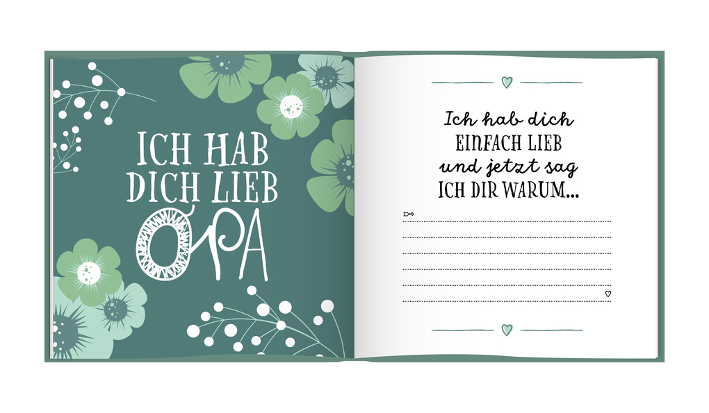Weitere Ansicht: Das Erinnerungsbuch für den besten Opa der Welt. Ausfüllbuch zum Verschenken für den Opa zum Geburtstag, oder Vatertag. Liebevolle Geschenkidee für Opa von Enkeltochter und Enkelsohn. Geschenkbuch | Lisa Wirth