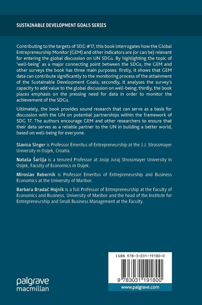 Weitere Ansicht: Entrepreneurship and Well-being