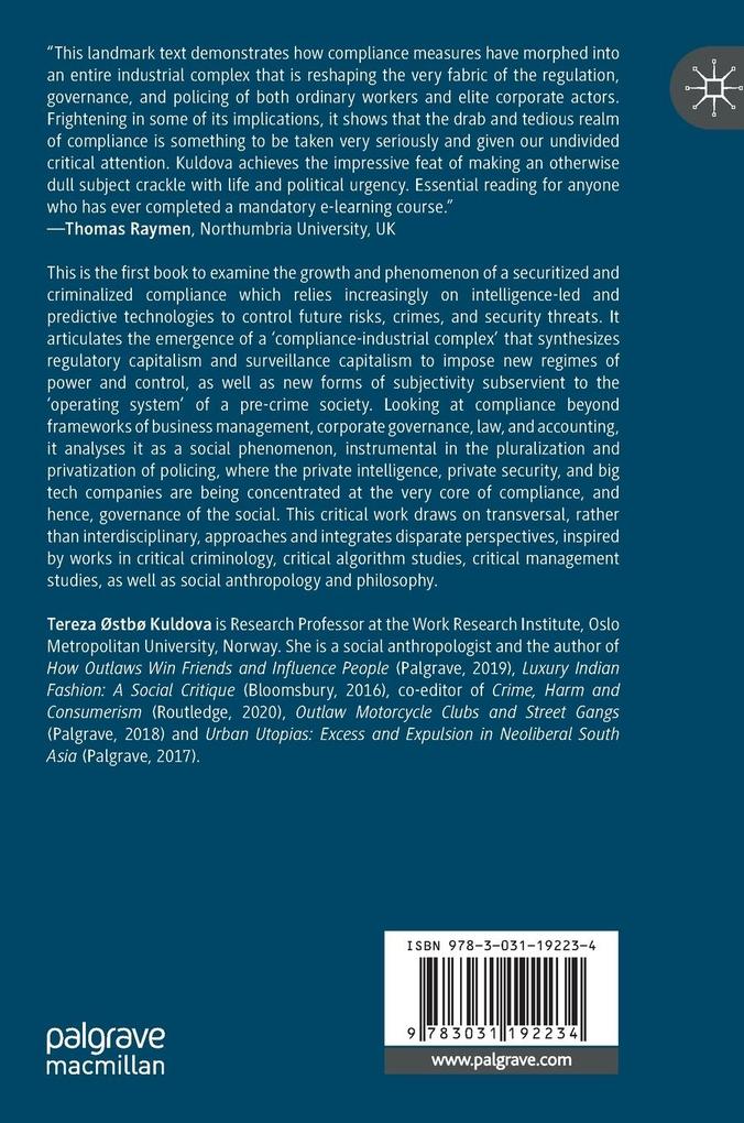 Weitere Ansicht: Compliance-Industrial Complex | Tereza Østbø Kuldova
